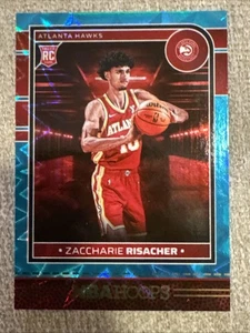 Zaccharie Risacher Teal Explosion RC Rookie Card 2024-25 Panini NBA Hoops #231 - Bild 1 von 2