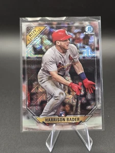 2018 Bowman - Roy Favorites Harrison Bader #ROYF-HB Mojo Refractor (RC) - Picture 1 of 2