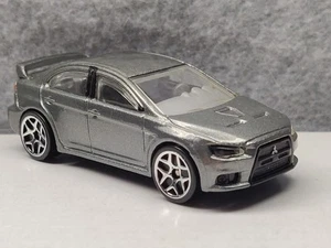 Hot Wheels 2008 NEW MODELS Gray Mitsubishi Lancer Evolution - Mint! - Picture 1 of 9
