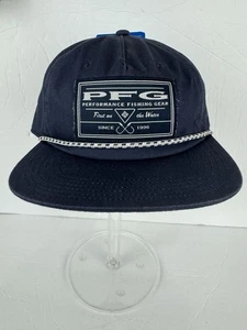 Columbia PFG Back Tack Snapback Hat/Cap- Navy Blue- New with Tags- FREE SHIPPING - Picture 1 of 8
