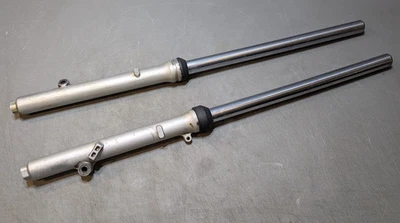 Kawasaki KDX80 Front Forks Suspension Left Right Fork Set 1984-1988 - Image 1 of 4