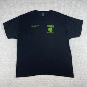 Camiseta RARA IRON MAIDEN North American Tour 2012 Backline Crew Negra y Verde - Imagen 1 de 19