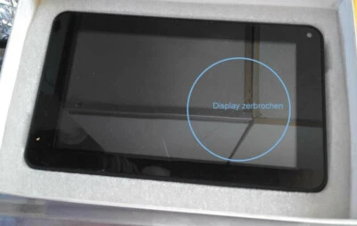 pc tablett Canox 755 N defekt, Display gerissen, Ersatzteile, ohne Funktion - Bild 1 von 4