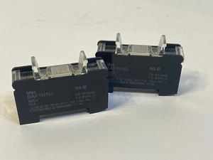 2ea Idec 600V 10A Terminal Blocks BAF111SU Applied Materials AMAT 1290-10711 - Picture 1 of 6