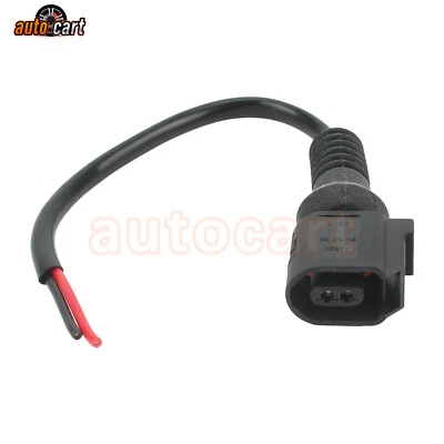 New ABS Wheel Speed Sensor Connector Plug Pigtail 6E0973702 Fit VW Seat Skoda Foto 1 de 4