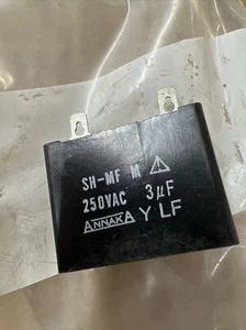 ANNAKA SH-MF M Y LF 250VAC 3 uF Capacitor Film Polyester Radial - Picture 1 of 1