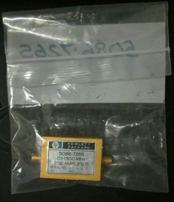 Preamplificador de banda ancha HP 5086-7265 100 kHz a 1300 MHz NUEVO Foto 1 de 2