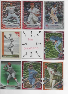 NEW Philadelphia Phillies U-PICK - Serial #'d JERSEY AUTO Rookies NOLA HARPER - Image 1 of 4