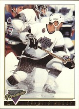 1993-94 (KINGS) Topps Premier Gold #219 Charlie Huddy