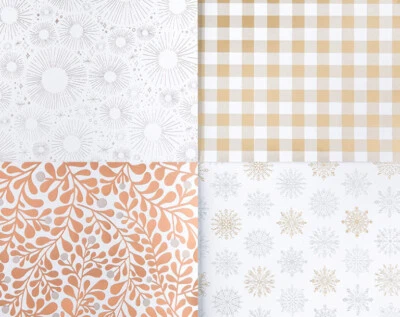 Stampin' Up! AÑO DE ALEGRÍA Diseñador Especializado Serie 12 Hojas SAMPLER Oro Rosa  Foto 1 de 2