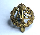 WWII WW2 ATS Auxiliary Territorial service cap Badge 39x35 mm