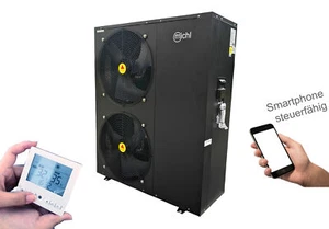 Michl Luft/-Wasser Monoblock Wärmepumpe 18 kW TWRE-K07V2b R32 Neuware Schwarz - Bild 1 von 8
