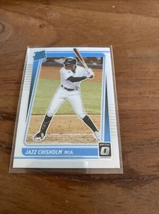Jazz Chisholm RC - 2021 Donruss Optic #58 - Clasificado como novato - Imagen 1 de 2