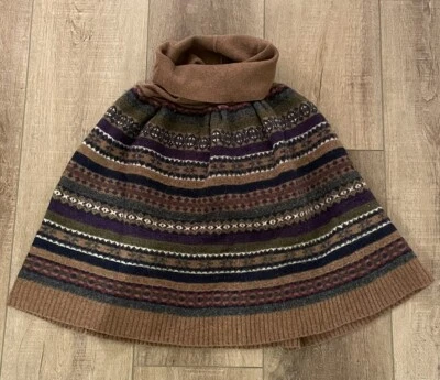 Marc Jacobs пончо шаль плащ уютный осени свитер мягкий размер маленький - Изображение 1 из 4