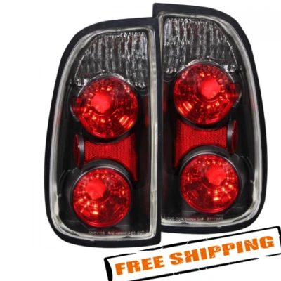 Lente transparente Anzo 211126/lanternas traseiras pretas para Toyota Tundra 00-06 - Imagem 1 de 4