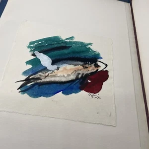 EDWARD CAIN - Beached Seal - 1982 Art Poetry Limited Edition - Bild 1 von 7