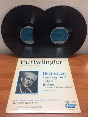 Furtwängler Conducts The Berlin Philharmonic Orchestra Symphony No. 9 2x 12” Foto 1 de 4