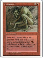 Sedge Troll | MtG Magic Revised Edition FWB (Foreign White Border) | German | NM