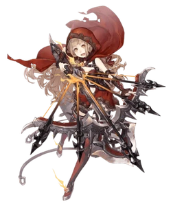 Red Riding Hood Gunner SINoAlice Sticker Anime Outdoor 6" Car Decal - Picture 1 of 1