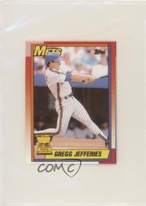 1990 Topps Double Headers Gregg Jefferies