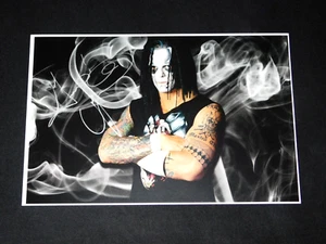 VAMPIRO WCW AAA LUCHA LIBRE LUCHA UNDERGROUND CMLL TNA SIGNED 12X18 PHOTO!!! - Picture 1 of 1