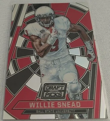 2016 Prizm Draft Football Willie Snead Ball State Cardinals Stained Glass Prizm - Image 1 of 3