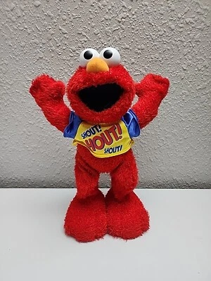ELMO SHOUT Fisher Price, personaje de Plaza Sésamo Elmo 2004 sin probar vendido como está Foto 1 de 4