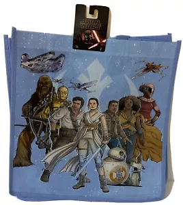 Star Wars Reusable Tote Gift Bag Christmas Grocery NEW Movie Character NWT A32 - Picture 1 of 10