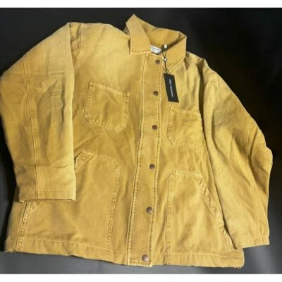 Chaqueta de gran tamaño One Teaspoon My Boyfriend nueva con etiquetas en tabaco/marrón XXS precio de venta sugerido por el fabricante 349 USD Foto 1 de 4