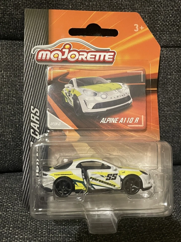 Modellino Majorette Alpine A110 R Blu 2025 3 Inches 1/64 Neve In Scatola