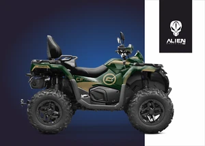 CFMOTO CFORCE 850 1000 2024 2025 ATV Gráficos Calcomanías Pegatinas Verde - Imagen 1 de 4