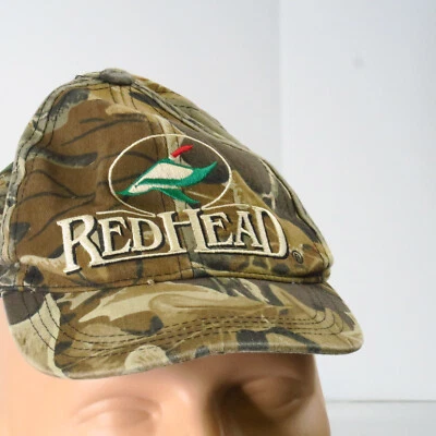 Pelirroja Bosque Camuflaje Hechizo Correa Retroceso Jóvenes Niños Niños Sombrero Gorra Caza Foto 1 de 4