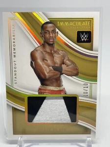 2023 Panini Immaculate WWE Malik Blade Remarkable Mem. Relic 10 /10 (C408) - Picture 1 of 5