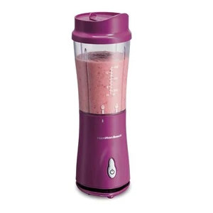 Hamilton Beach Portable Blender for Shakes and Smoothies Raspberry 51131 - Picture 1 of 8