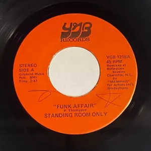 Funk / Modern Soul 7" - Standing Room Only: Funk Affair / Heart And Soul - HEAR - Imagen 1 de 2