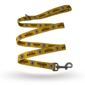NHL Double Print Sublimated Team Logo Dog Pet Clasp Leash by Rico Industries - Picture 1 of 13