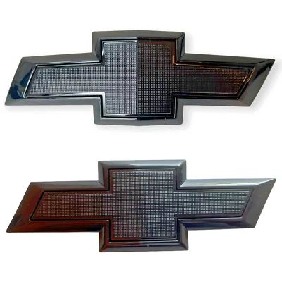 Emblema de pajarita negra brillante delantera trasera para Chevrolet Camaro Custom LS LT 2016-2024 Foto 1 de 4