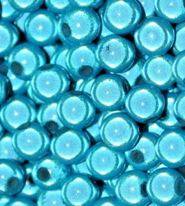 60 pcs pangaeawalker AAA quality round miracle beads of 6 mm, blue - Picture 1 of 1