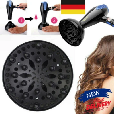 DE Universal Haartrockner Diffusor Luftdusche Fingerstyler Diffuser Haar Fön % - Bild 1 von 4