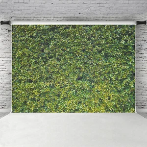 7x5FT Foldable Jungle Green Leaves Photography Backdrop For Outdoor Activity - Picture 1 of 13