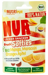 Frucht Gummibärchen - ohne Zuckerzusatz & Gelatine - 100% natürliche Snacks - Bild 1 von 5