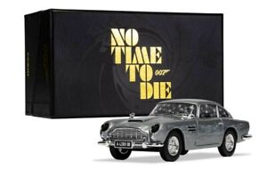 James Bond 007 - Aston Martin DB5 - No Time To Die - 1:36 - Silver Corgi CC04314