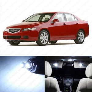 Paquete de 14 luces interiores LED blancas para Acura TSX 2004-2008 + HERRAMIENTA DE PALANCA - Imagen 1 de 8