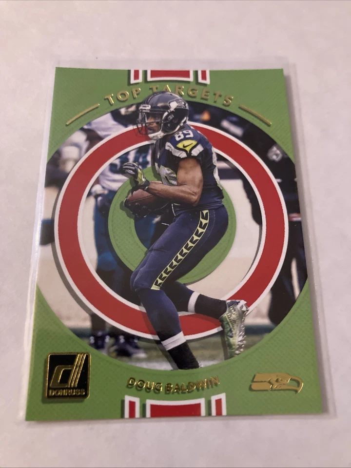 2017 Donruss Football Top Targets #7 Doug Baldwin Seahawks - Image 1 of 1