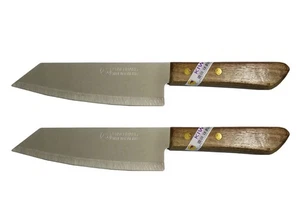 Set of 2 Brand deba Style Flexible Stainless Steel Knives # 171. - Picture 1 of 1