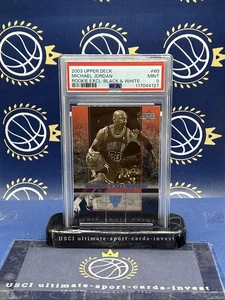 🇺🇸🏀2003 Upper Deck RookieExclusives Black&white Michael Jordan #60 Mint PSA9 - Bild 1 von 2
