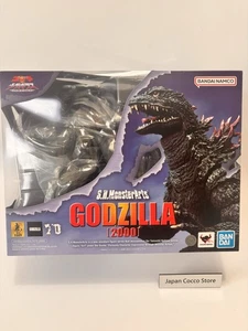 S.H.MonsterArts Godzilla 2000 Godzilla vs Megaguirus Bandai Action Figure NEW - Picture 1 of 12