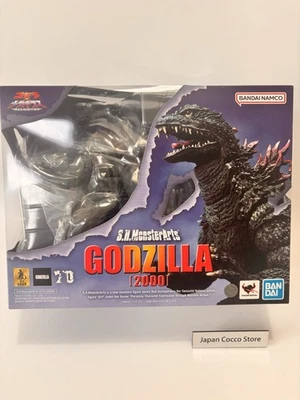 S.H.MonsterArts Godzilla 2000 Godzilla vs Megaguirus Bandai Action Figure NEW - Image 1 of 4