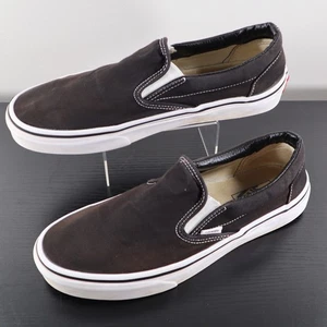 Vans Classic Slip-On Black White Men’s Size 10.5 / Women’s 12 Casual Skate Shoes - Picture 1 of 8