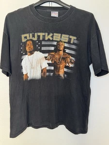 VINTAGE OUTKAST 2001 STANK LOVE TOUR SHIRT XL Rap Tee Snoop Tupac Sade Hip Hop - Bild 1 von 3